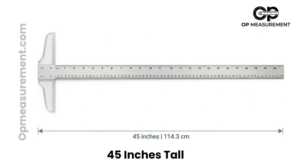 Framing T-Square That Are 45 Inches Tall