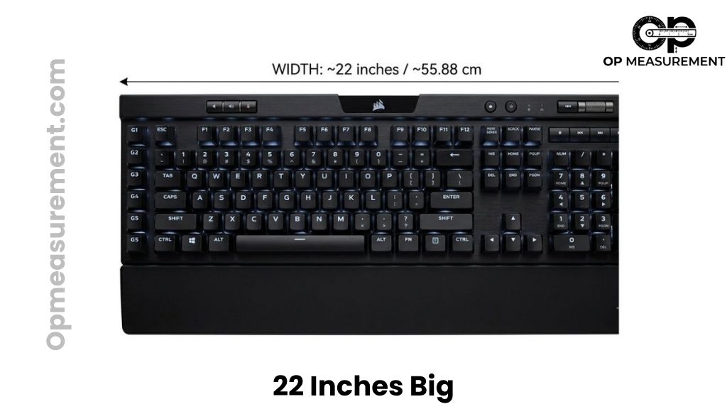 Gaming Keyboard That Are About 22 Inches Big
