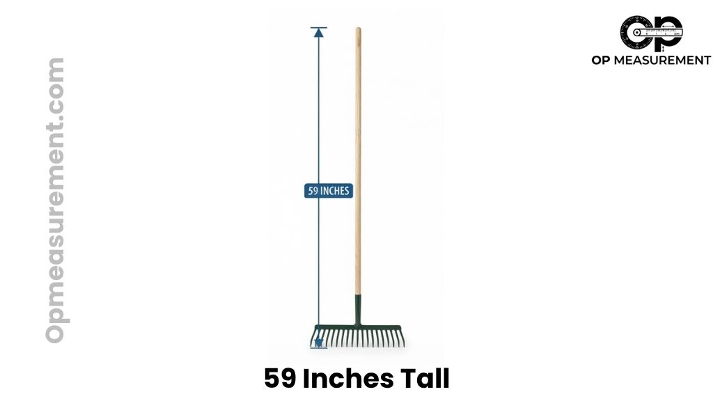 Garden Rake That Are About 59 Inches Tall