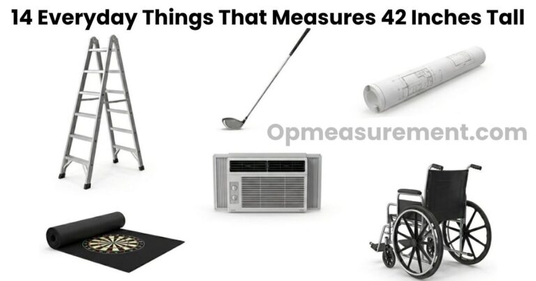How Tall Is 42 Inches? Conversions & Size Comparisons