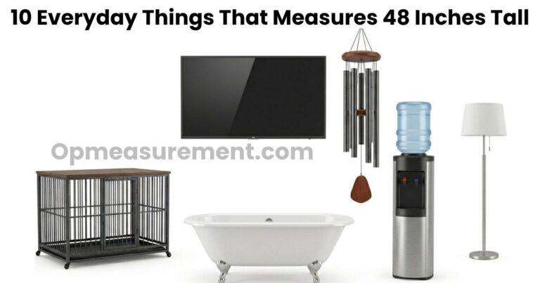 How Tall Is 48 Inches? Conversions & Size Comparisons