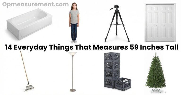How Tall Is 59 Inches? Conversions & Size Comparisons