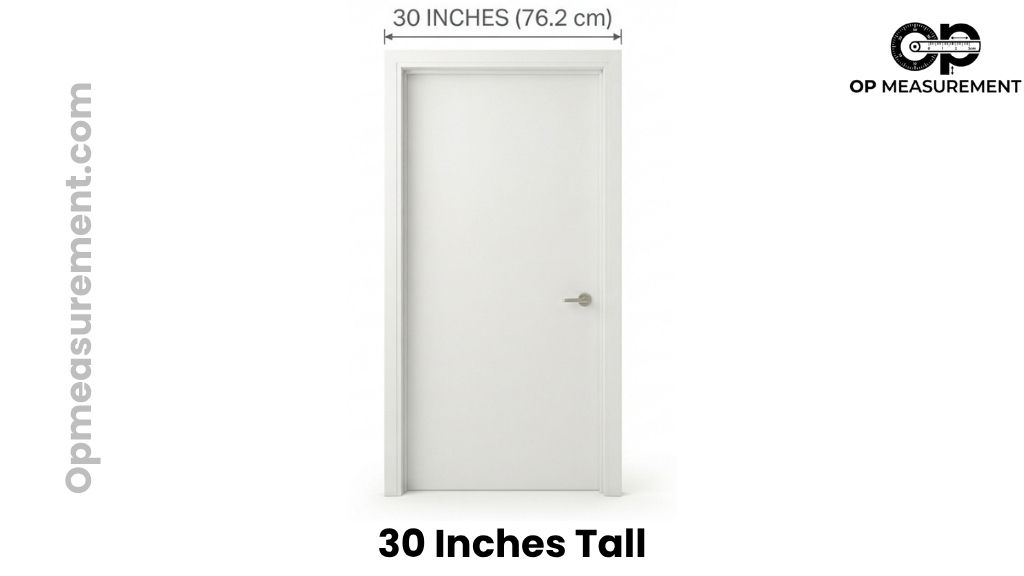 Interior Door That Is About 30 Inches Tall
