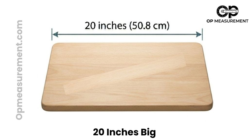 Kitchen Cutting Board That Measure 20 Inches Long