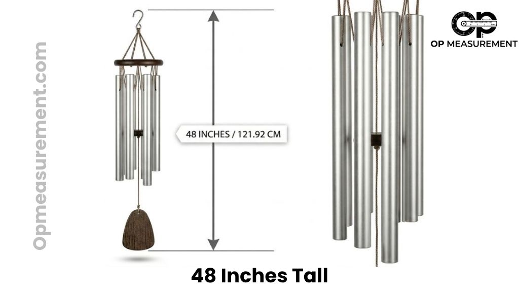 Large Outdoor Wind Chimes That Measures 48 Inches Tall