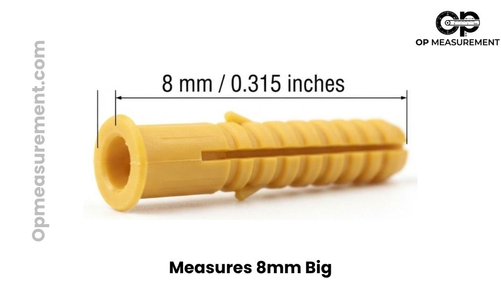 Masonry Wall Plug That Are About 8mm Long