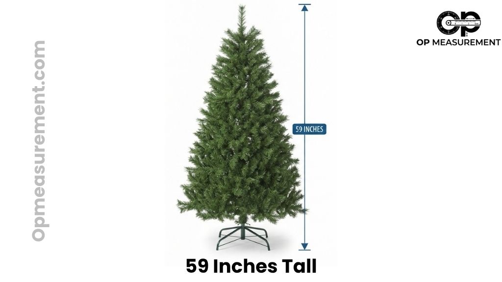 Medium Christmas Tree That Are About 59 Inches Tall