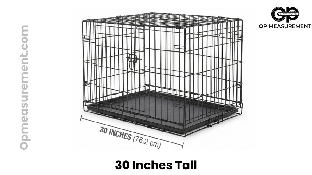 Medium Dog Crate That Is About 30 Inches Tall