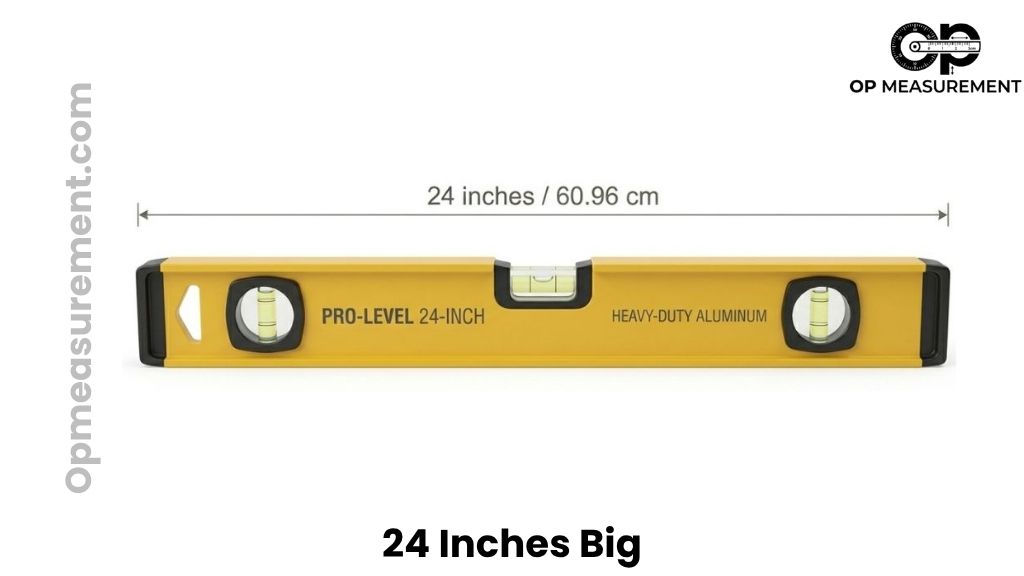 Professional Level Tool That Are About 24 Inches Big