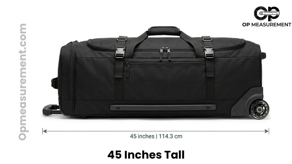 Rolling Duffel Bag That Measures 45 Inches Long
