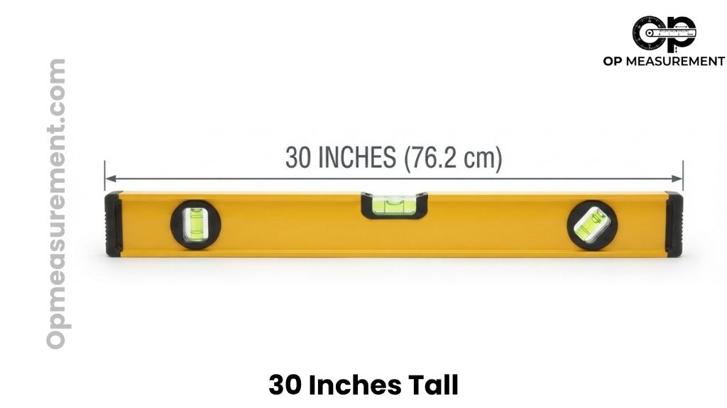 Spirit Level for Contractors That Are About 30 Inches Tall