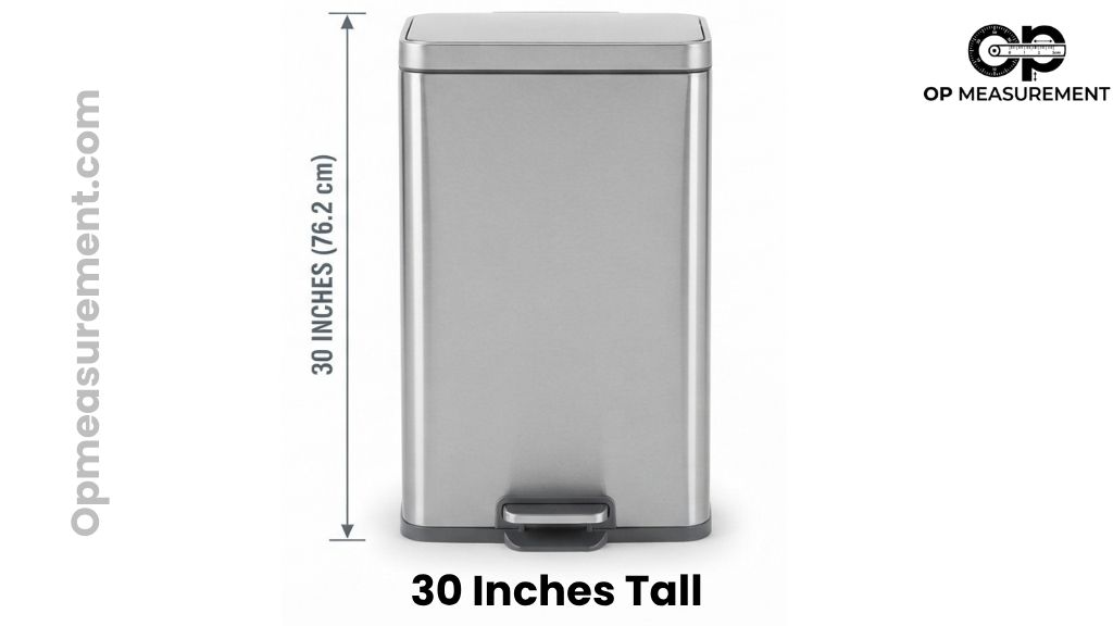 Tall Kitchen Trash Cans That Is About 30 Inches Tall