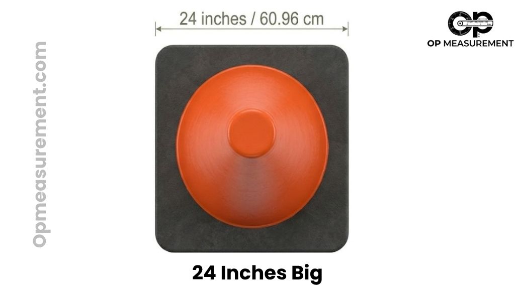 Traffic Cone Base That Are About 24 Inches Big