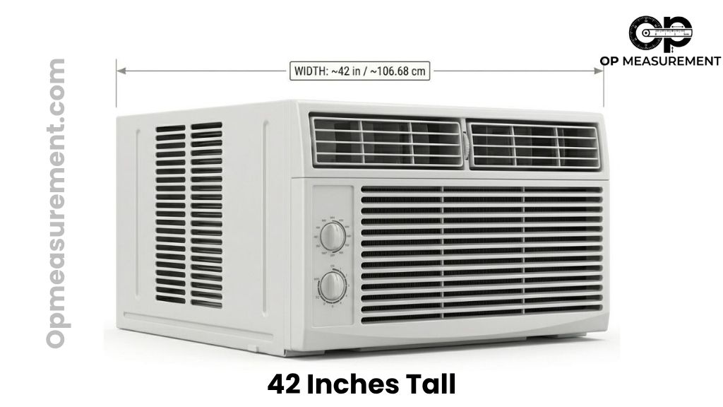 Window Air Conditioner Unit That Is 42 Inches Tall