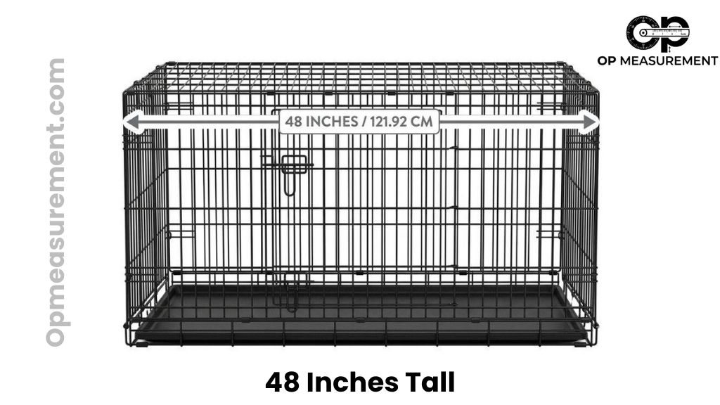 XXL Dog Crate That Measures 48 Inches Tall