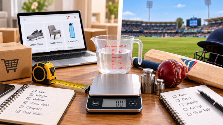 Why Measurements Matter in Shopping and Sports